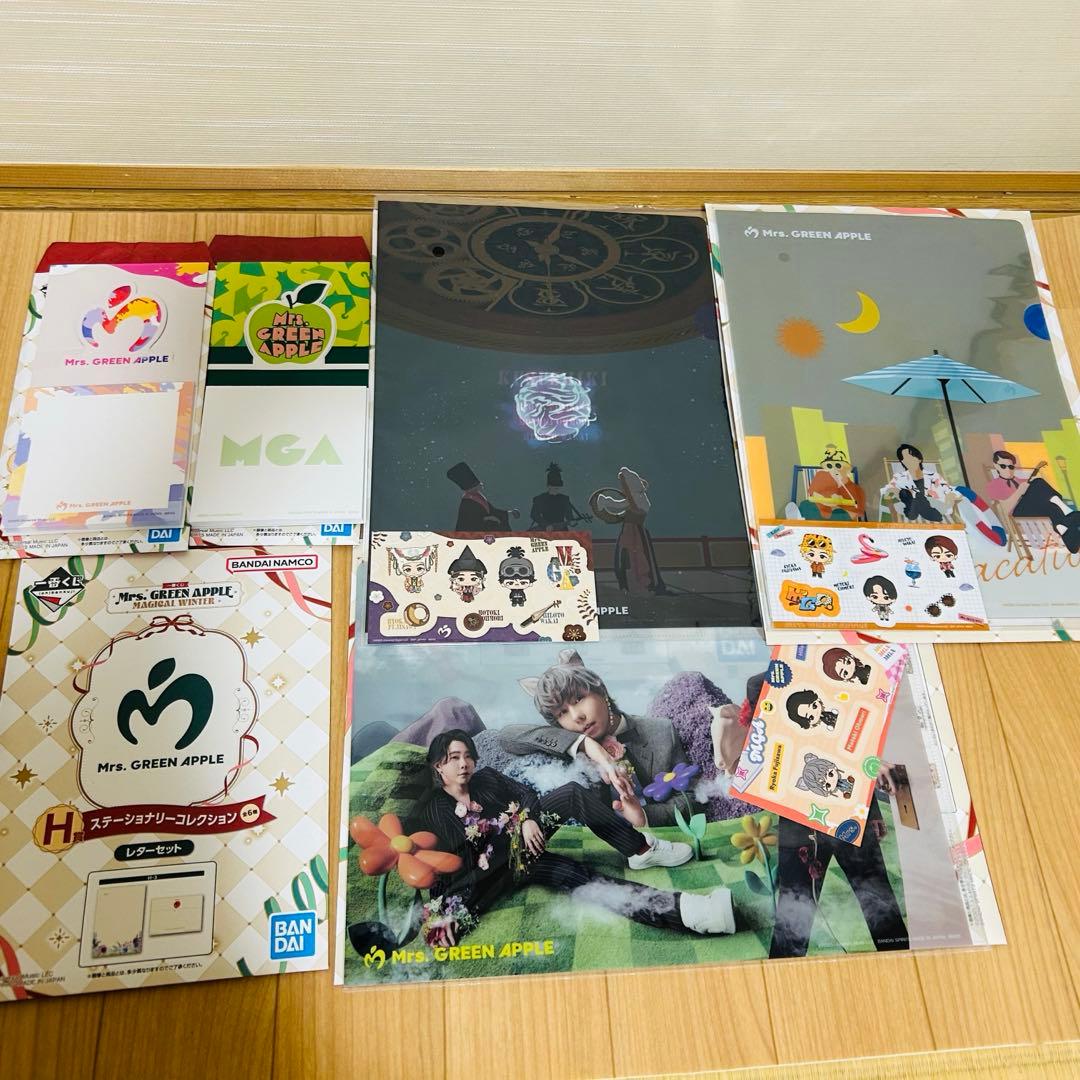 一番くじ　Mrs. GREEN APPLE コンプリート　ミセスグリーンアップル