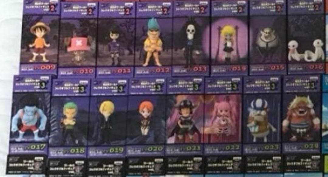 [未開封]ワンピース ワールドコレクタブルフィギュア vol.2 & 3 新品