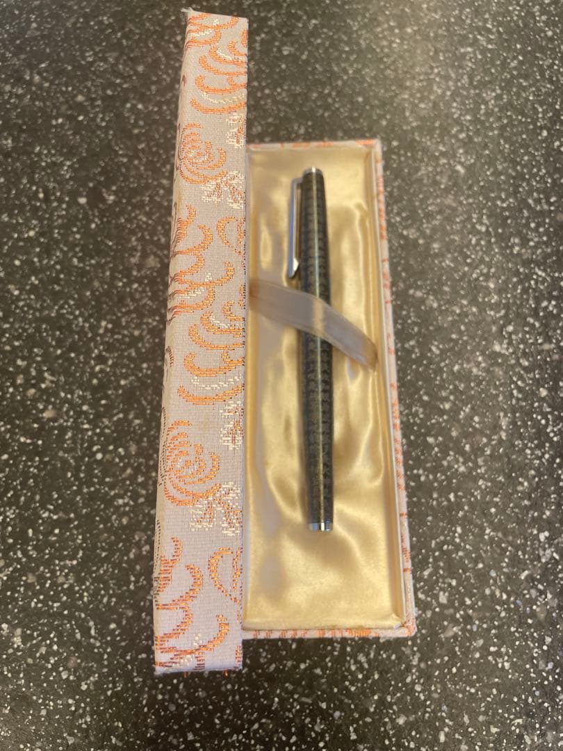 ✨新品未使用✨超希少　PILOT 般若心経　万年筆　シルバー 18K-750