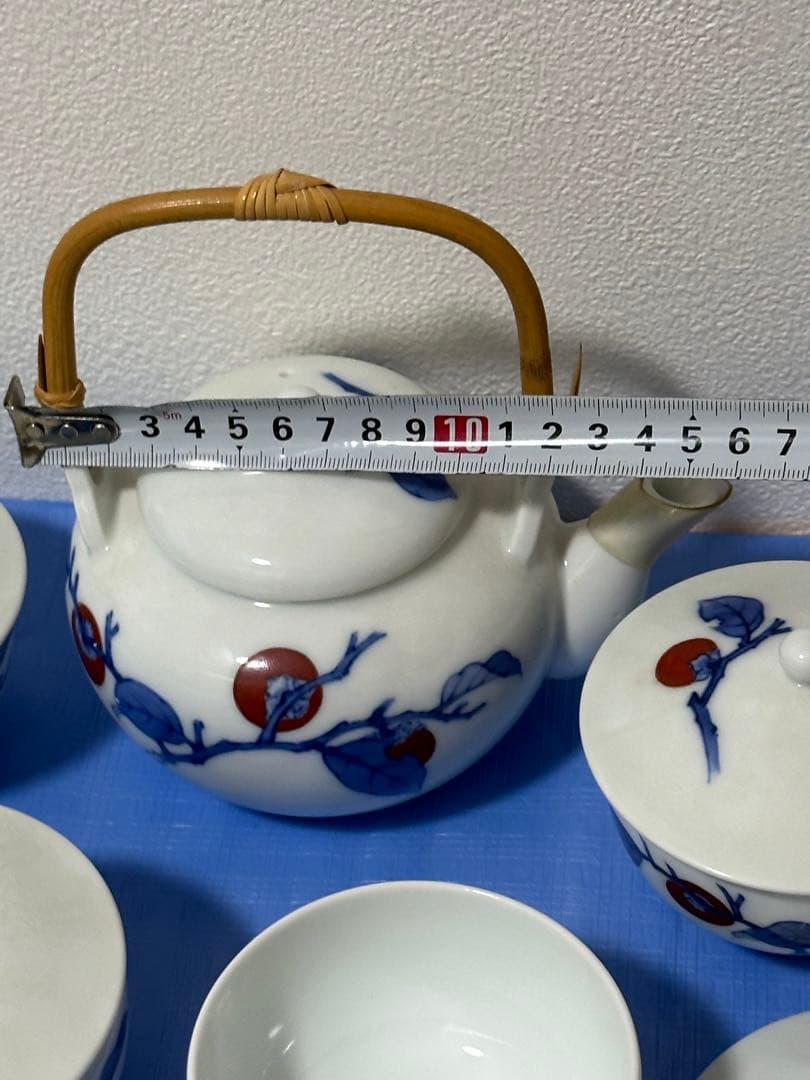 蔵出し品　十三代酒井田柿右衛門　番茶器　煎茶道具