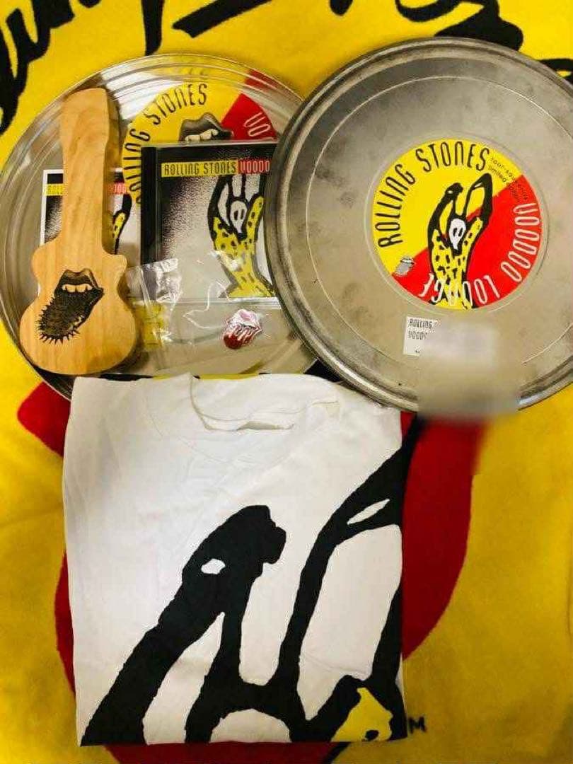 【CD腕時計】ローリングストーンズ限定メタルVOODOOセット激レア品　1687