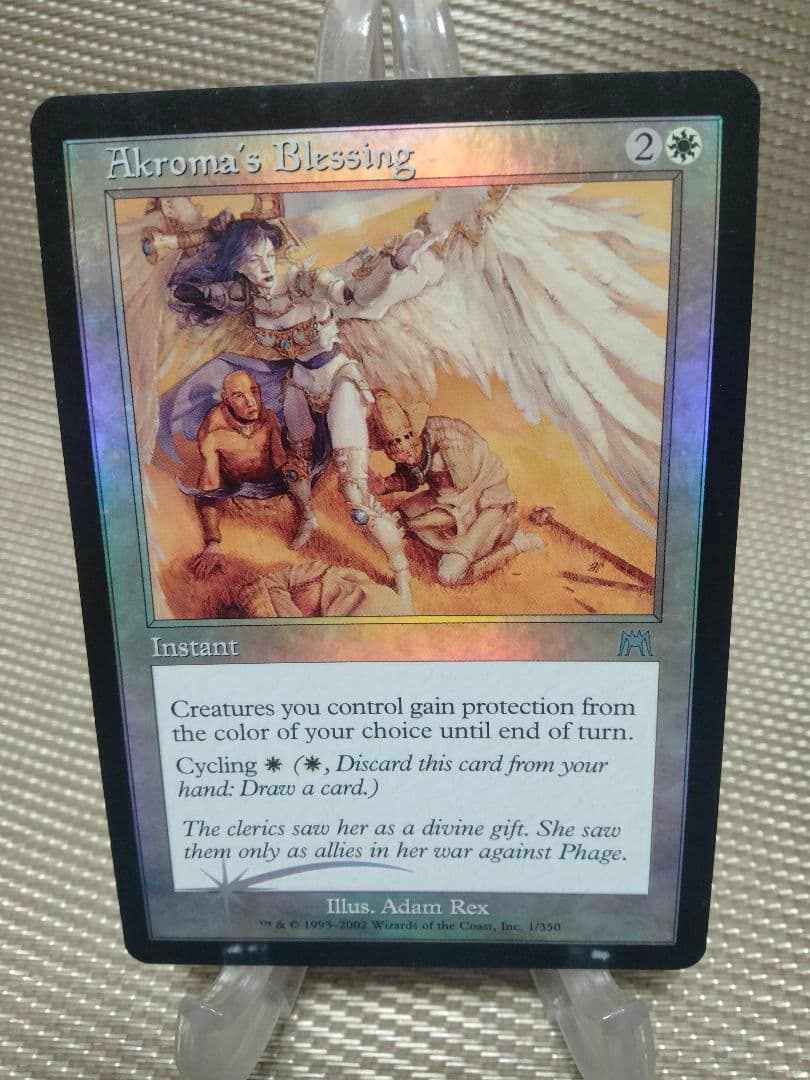 【ご確認用】オンスロート foil アクローマの祝福 英語 1枚　MTG