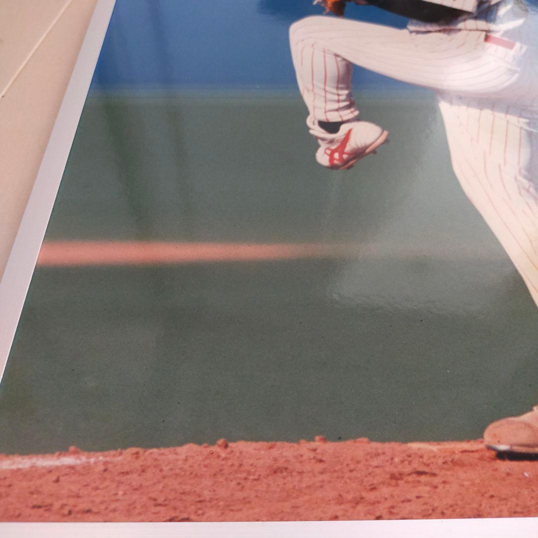 ヤクルトスワローズ　五十嵐亮太　直筆サイン入りパネル　A3