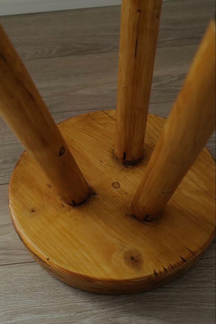 シャルロットペリアン　レザルクスツール　1960s