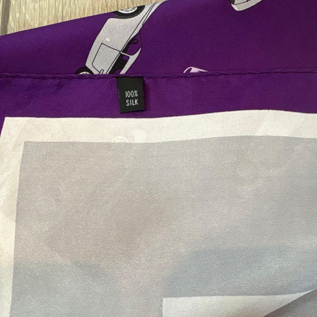 ROLEX×PEBBLE BEACH シルクスカーフ