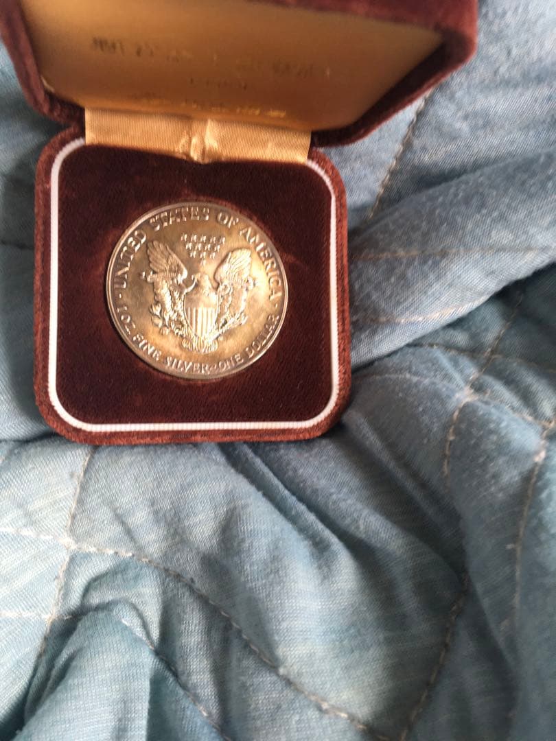 アメリカンイーグル　1987年　アメリカ 1オンス 銀貨 1ドル