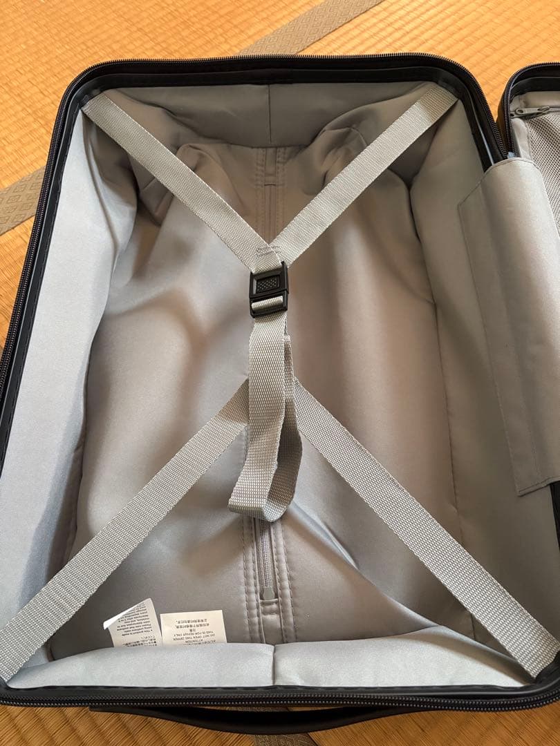 [価格の相談可] 無印良品　バーを自由に調節できる　ハードキャリーケース　３６Ｌ