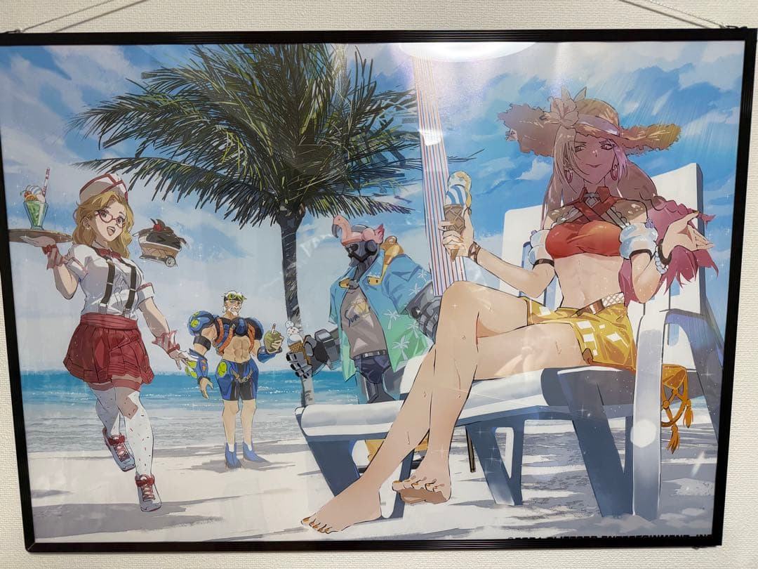 【非売品】オーバーウォッチ サマー・ゲーム2021 書き下ろし　イラストポスター