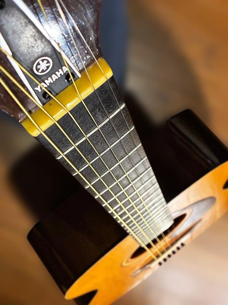 ★　弾き込まれた綺麗な音色　YAMAHA ビンテージFG110赤ラベル試聴動画有