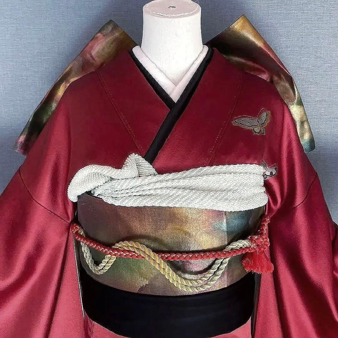 振袖フルセット　手描き友禅　成人式振袖　振袖　裄丈67 コシノブランド