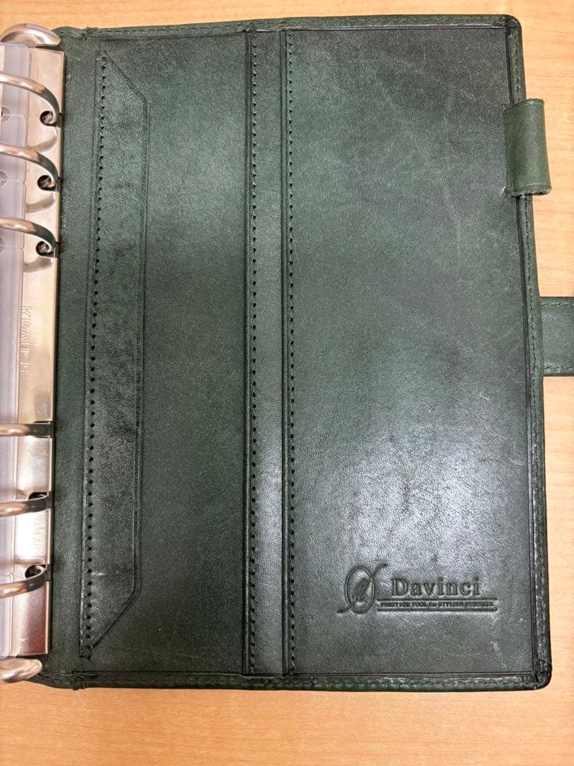 Davinci ロロマクラシック　バイブルサイズ　グリーン