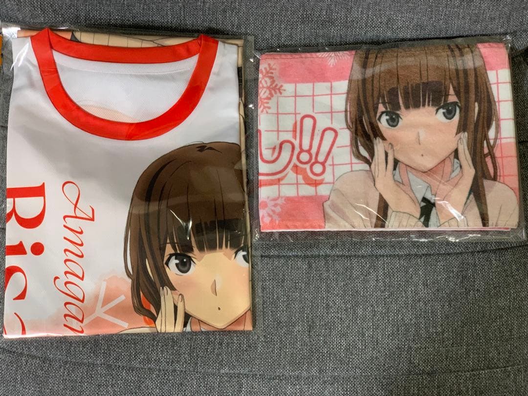 「アマガミSS」15周年記念イベント 上崎裡沙 アクスタ Tシャツ タオル