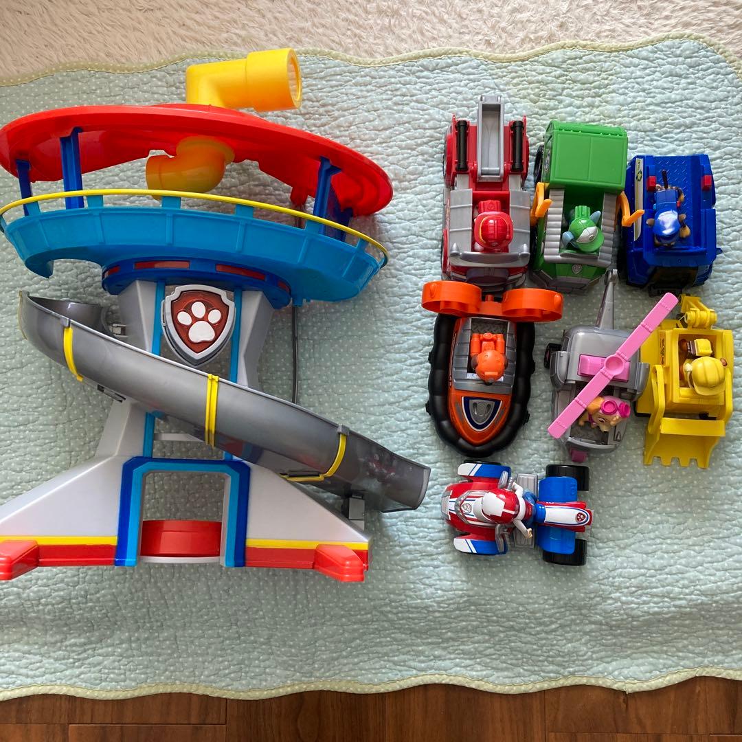 パウパト　パウステーション & ベーシックビークル7点セット