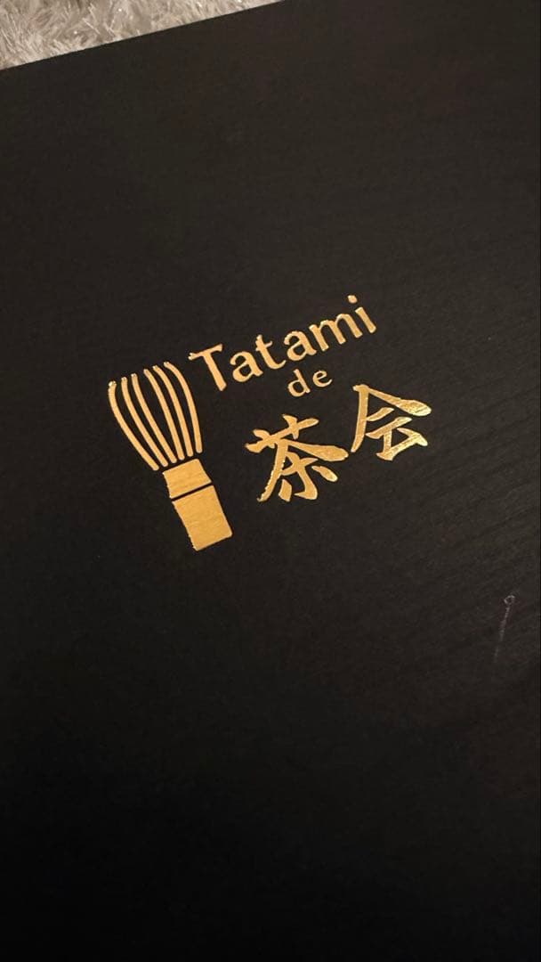 Tatami de 茶会 茶道具セット　⚠️抹茶なし