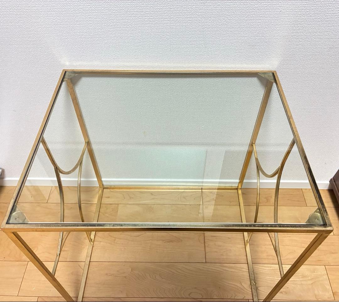 ZARA(ザラホーム) ガラスサイドテーブル