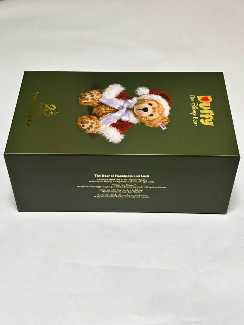 【新品】ダッフィー　サンタ　ぬいぐるみ ダッフルバッグ付き　クリスマス　限定