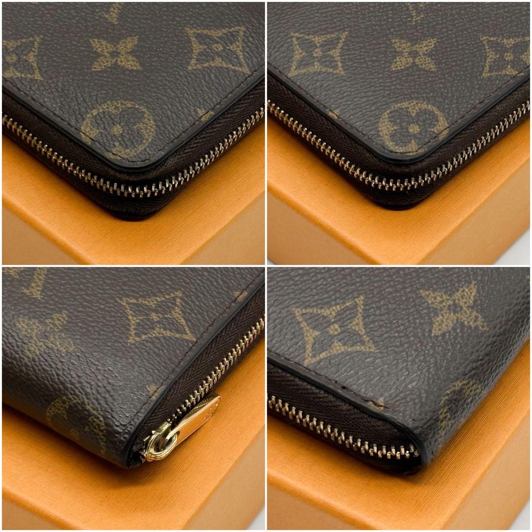 ルイヴィトン ジッピーパース モノグラム ブラウン コンパクト ミニ