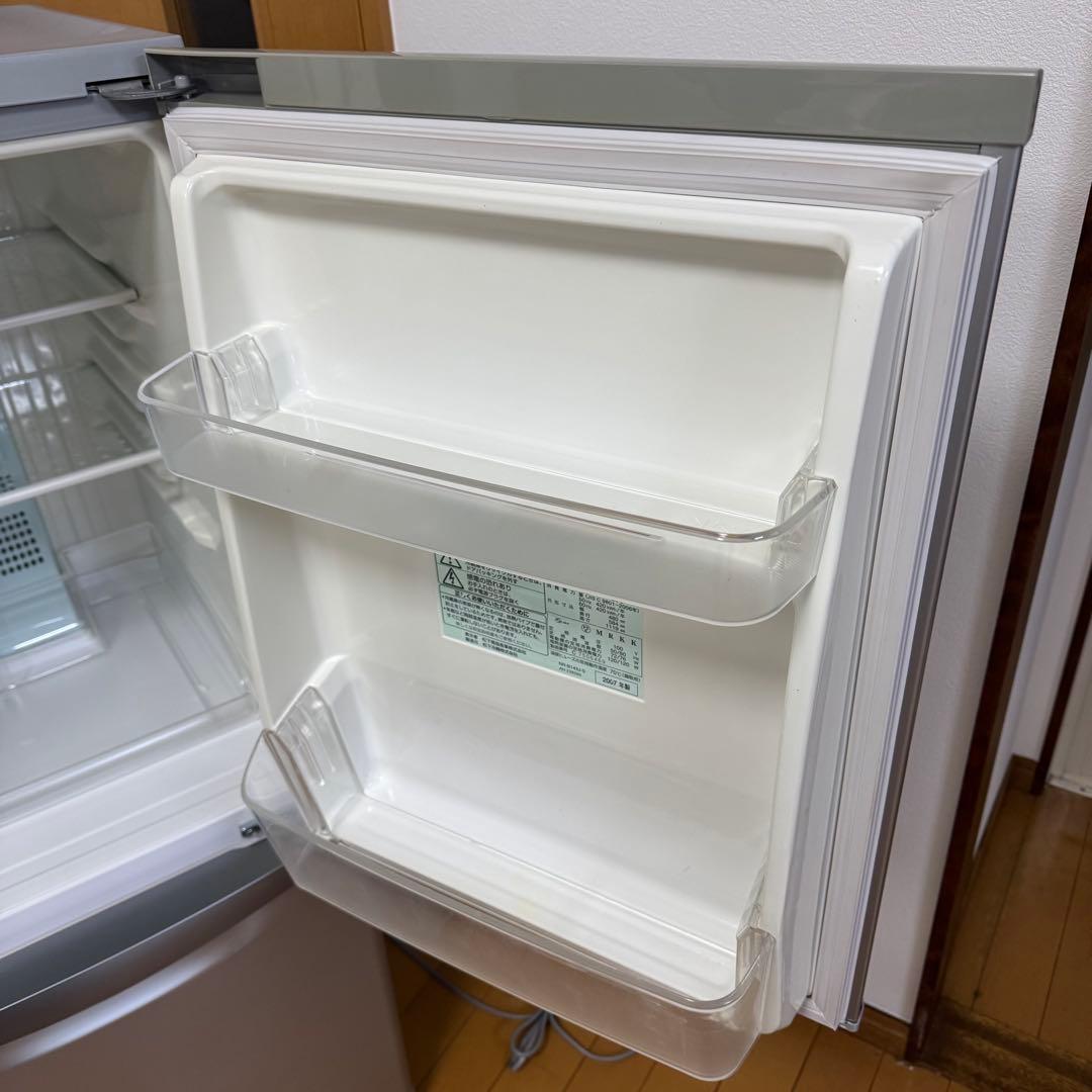 ナショナル ノンフロン冷凍冷蔵庫 NR-B143J-S 135L 2007年製