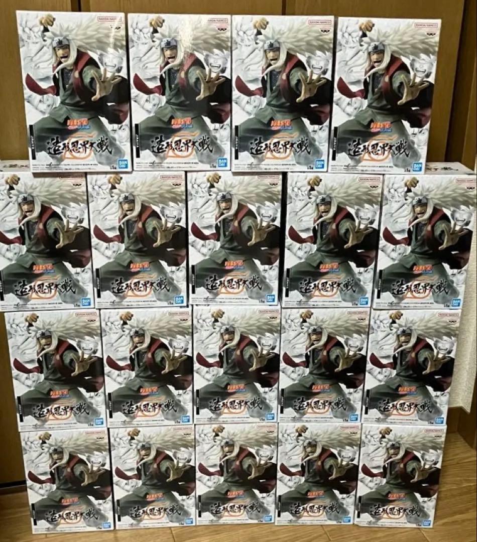 NARUTO ナルト 疾風伝 造形忍界大戦 自来也 19体 まとめ売り