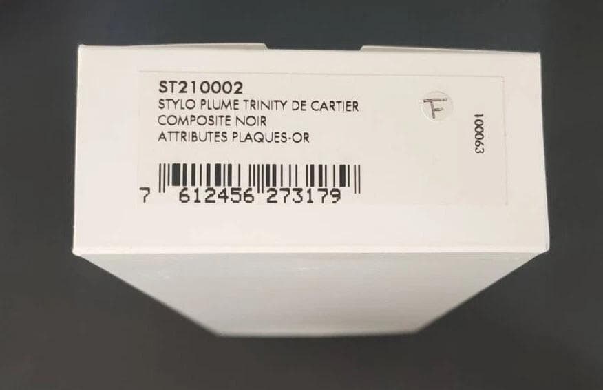 未使用Cartier トリニティ ドゥ カルティエ 18K750ゴールド 万年筆