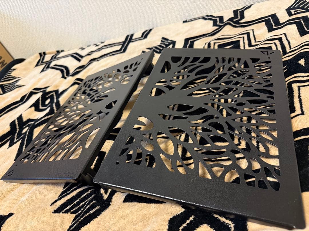 未使用品！BlackDesign アイアンプレート2枚セット