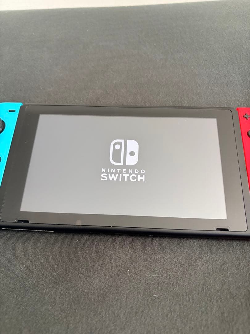 Nintendo Switch 本体 青/赤　オマケでモンハンライズ付き