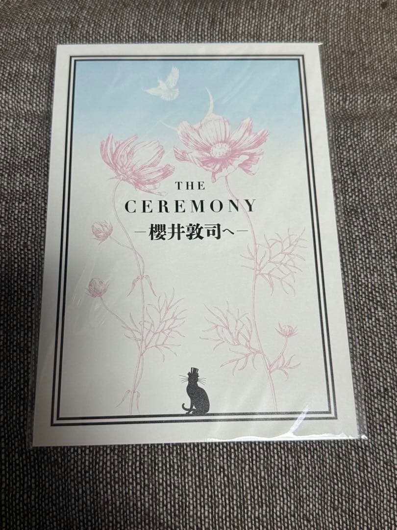 BUCK-TICK 初期グッズ　櫻井敦司さんTHE CEREMONYおまとめ4点