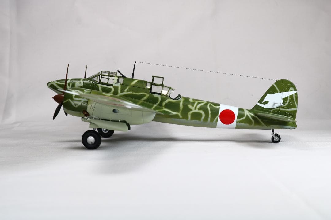 ハセガワ　1/48　キ-45　屠龍戦闘機　完成品