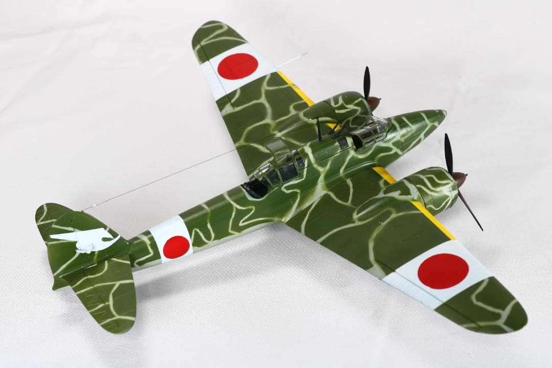 ハセガワ　1/48　キ-45　屠龍戦闘機　完成品