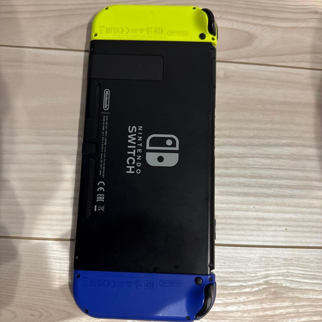 Nintendo Switch 本体 青と黄のジョイコン