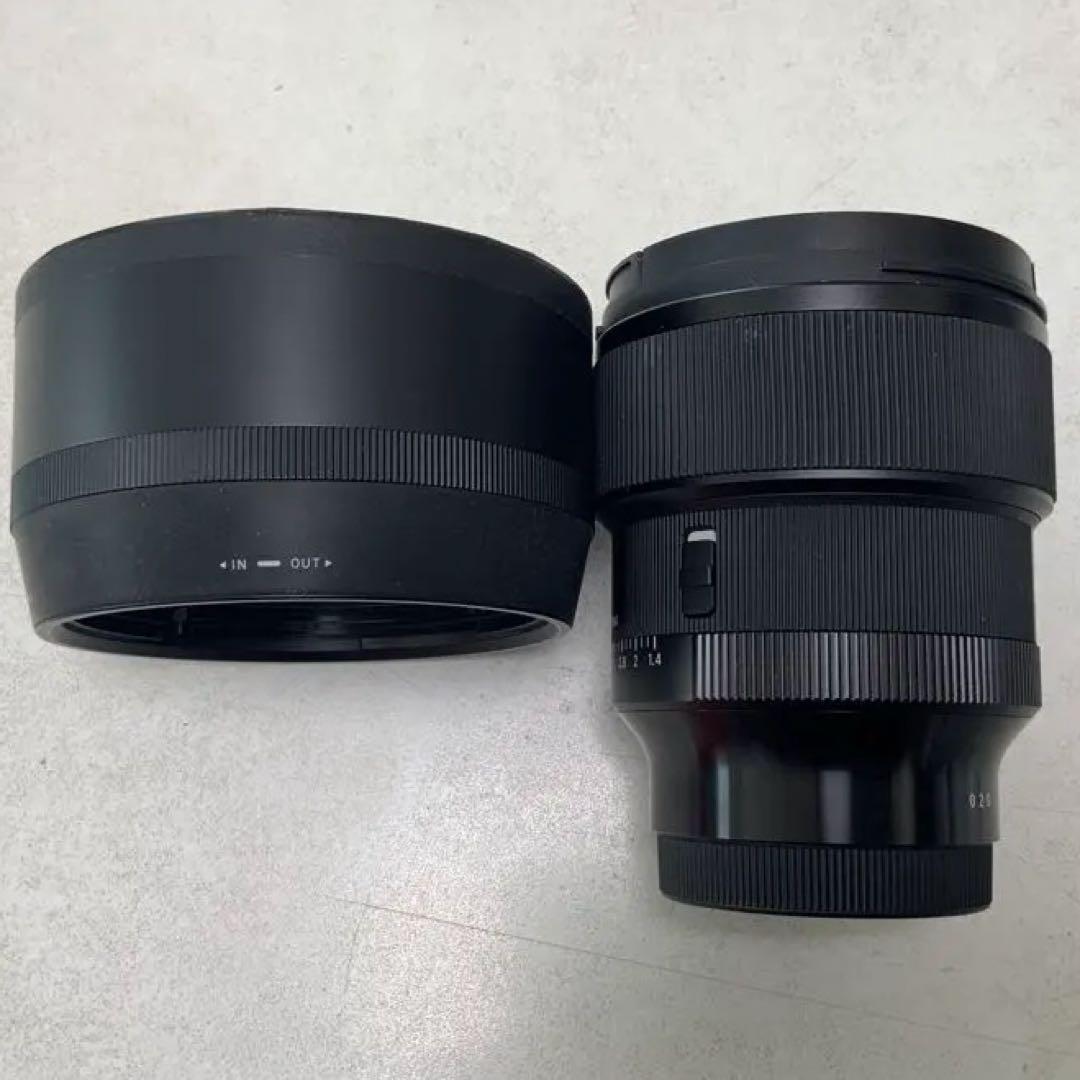 SIGMA 85mm F1.4 DG DN レンズ ブラックミストフィルタセット