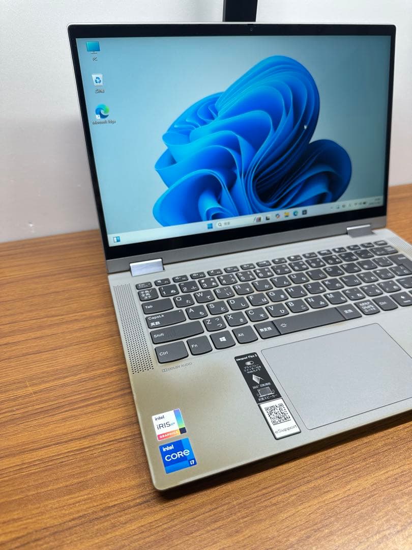 7.Lenovo flex 5 i7-1165G7 16Gb 512Gb タッチ