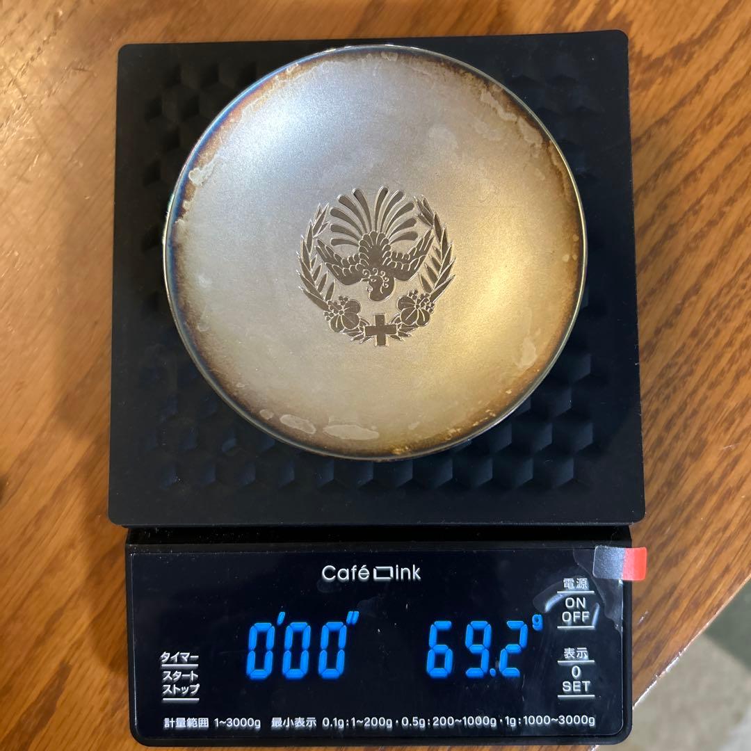 造幣局製　日本赤十字社　銀盃