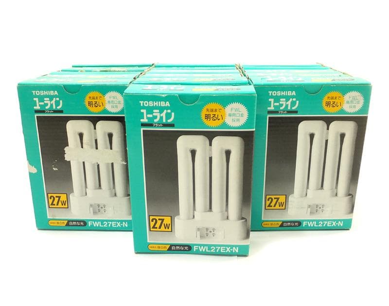 東芝 FWL27EX-N 16個 ユーラインプラット 未使用