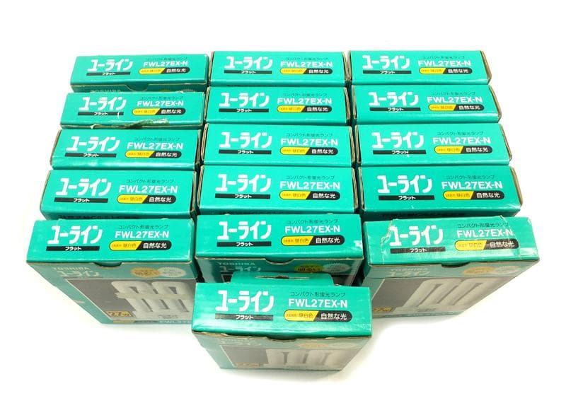 東芝 FWL27EX-N 16個 ユーラインプラット 未使用