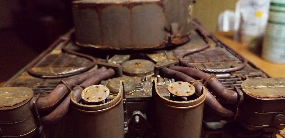 戦車 ヘンロン 1/16 タイガー 履帯金属仕様 参考用