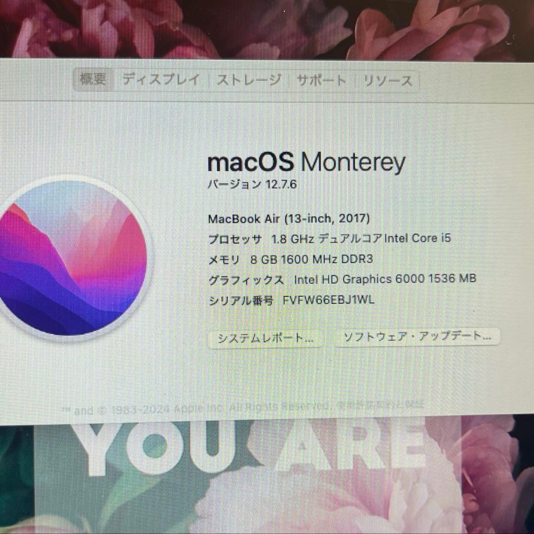 Apple MacBook Air 13インチ シルバー