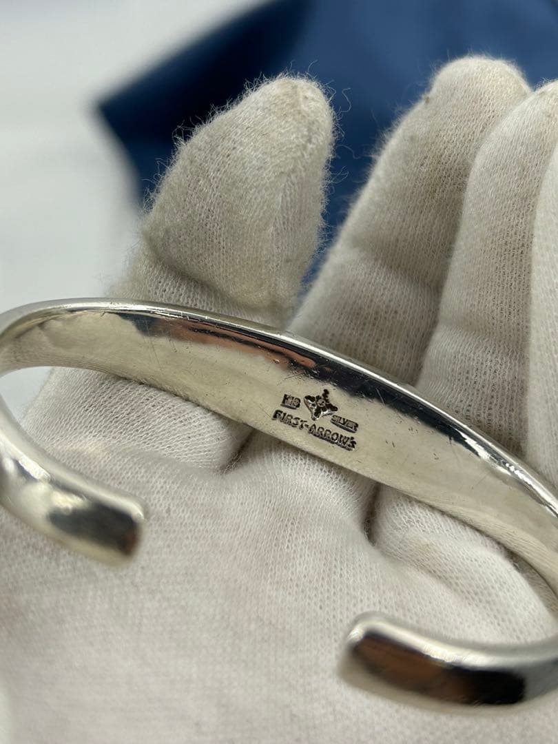 FIRST ARROW's ファーストアローズ　K18 シルバー　バングル