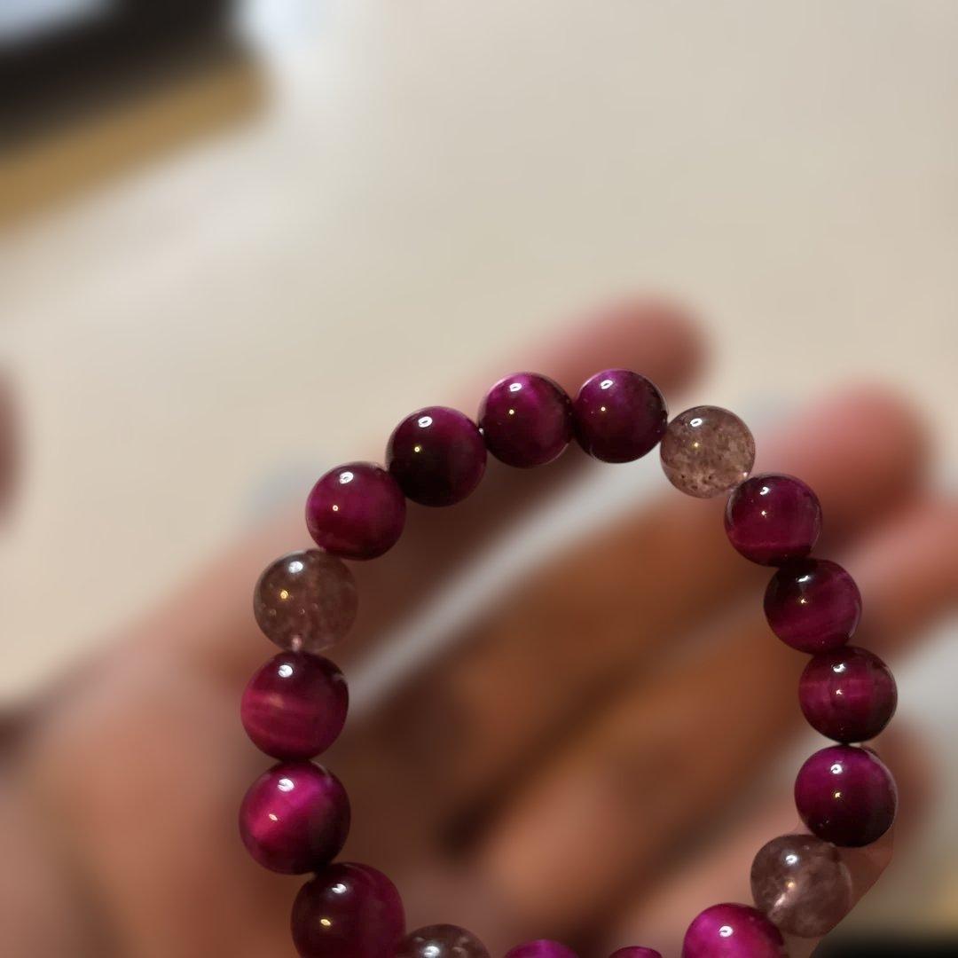 ズーンとくる！ストロベリークオーツたんとピンクタイガーアイたん！