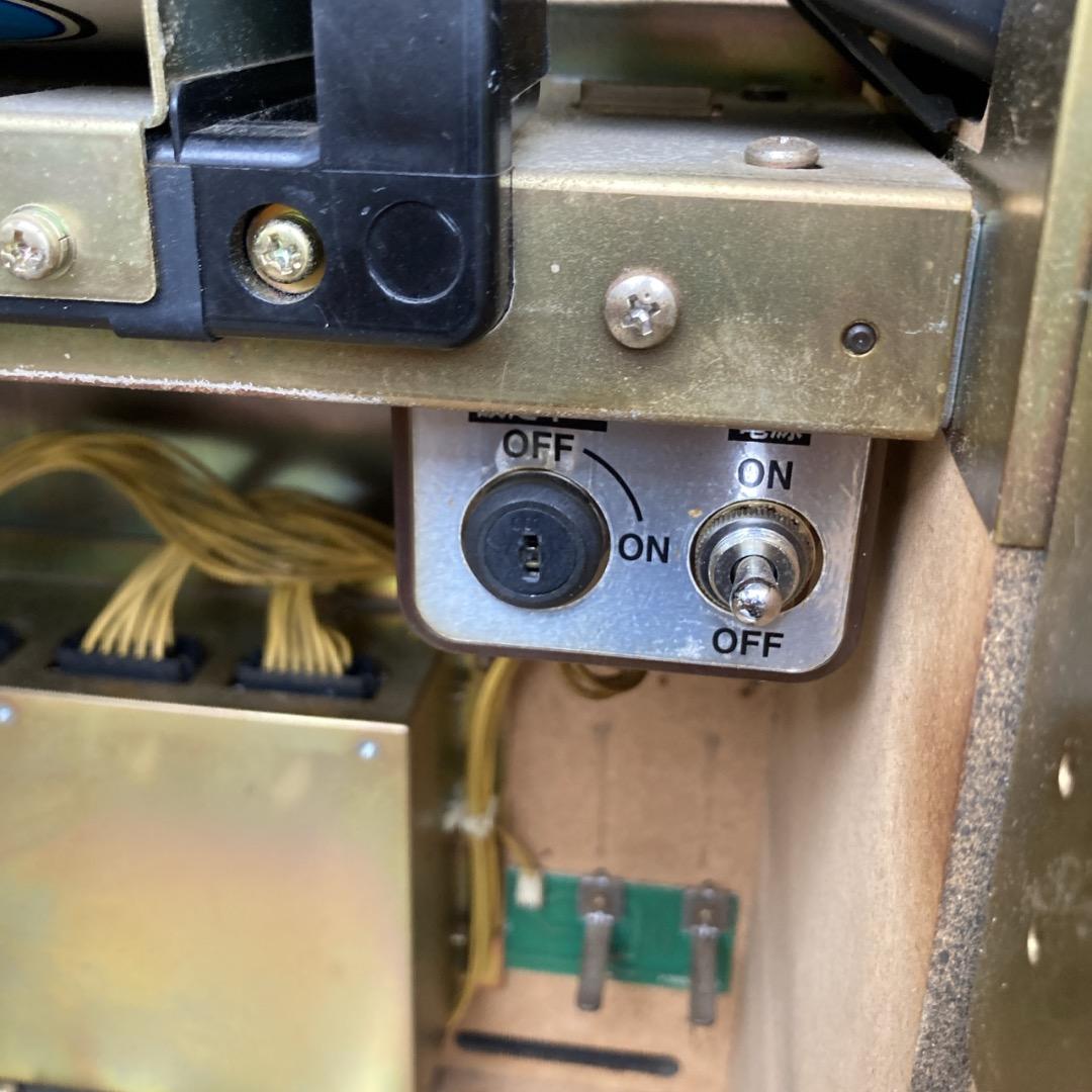 パーマン２号様スロット台 鍵あり 吉宗 初代 姫パネル 不要機 動作OK