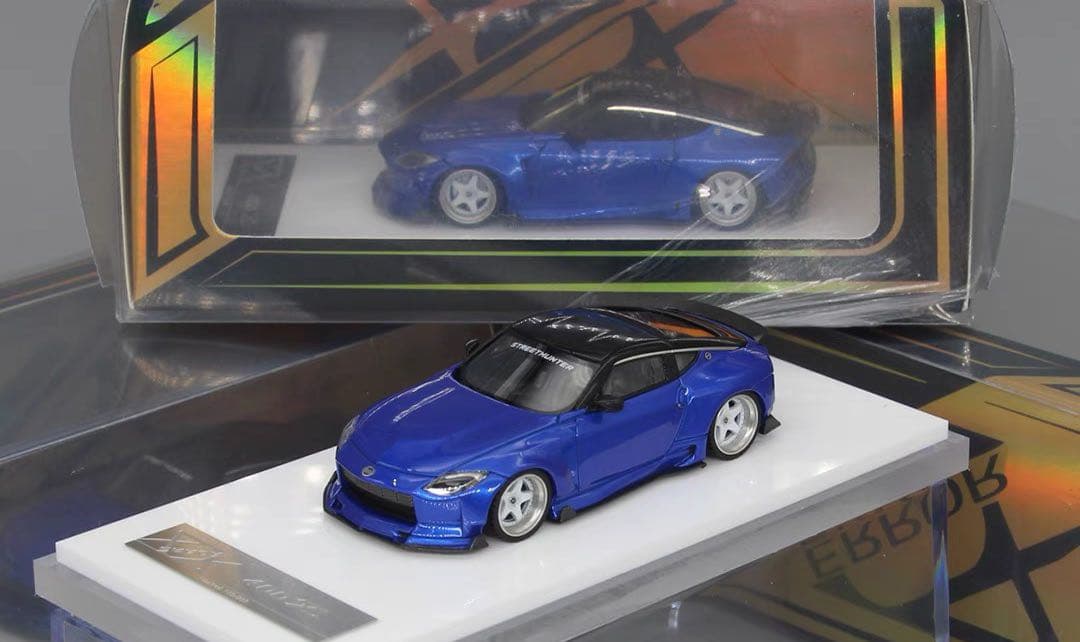 1/64 404 error NISSAN 日産　400Z 青