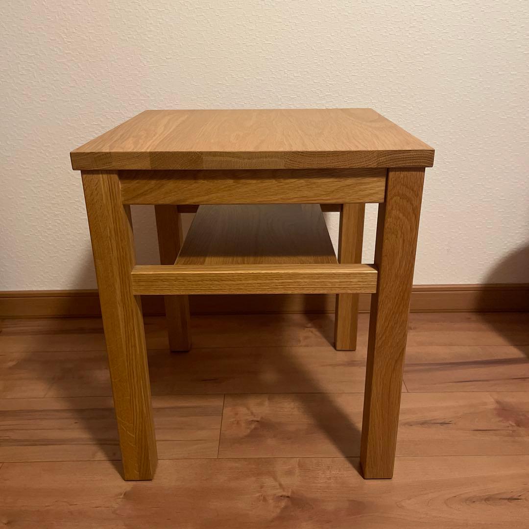 無印良品 サイドテーブルベンチ