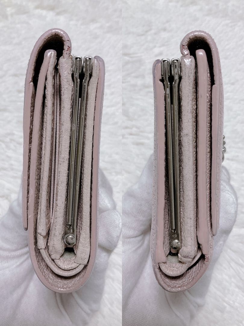 ♡限定♡ヴィヴィアンウエストウッド 三つ折り財布 がま口 ピンク オーブ 希少