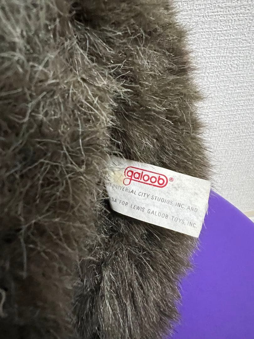 希少ビンテージ）映画　ハリーとヘンダスン一家　特大ぬいぐるみ　ビッグフット