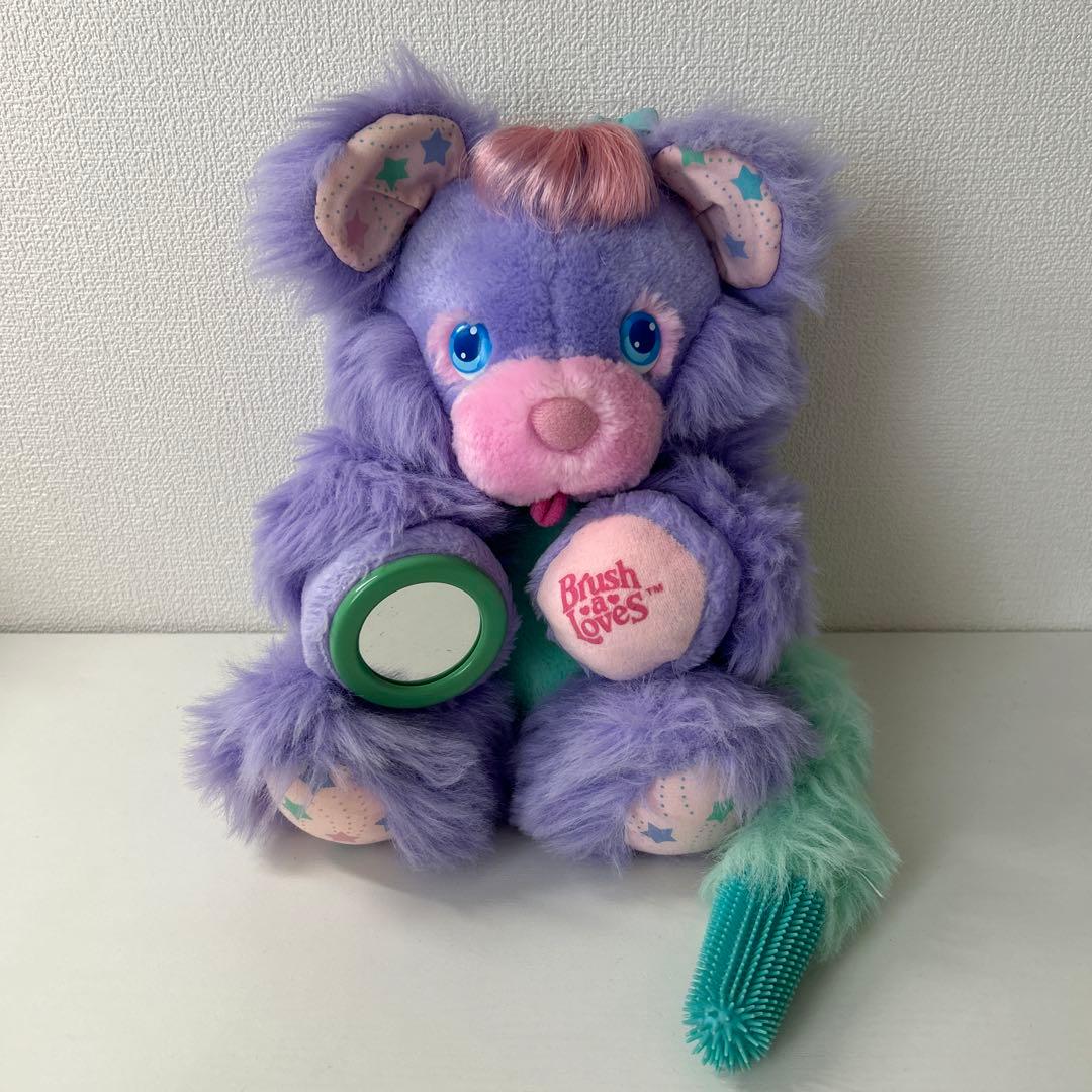 【期間限定SALE】アメトイ✩ブラッシュアラブズぬいぐるみ 紫色 超美品！！