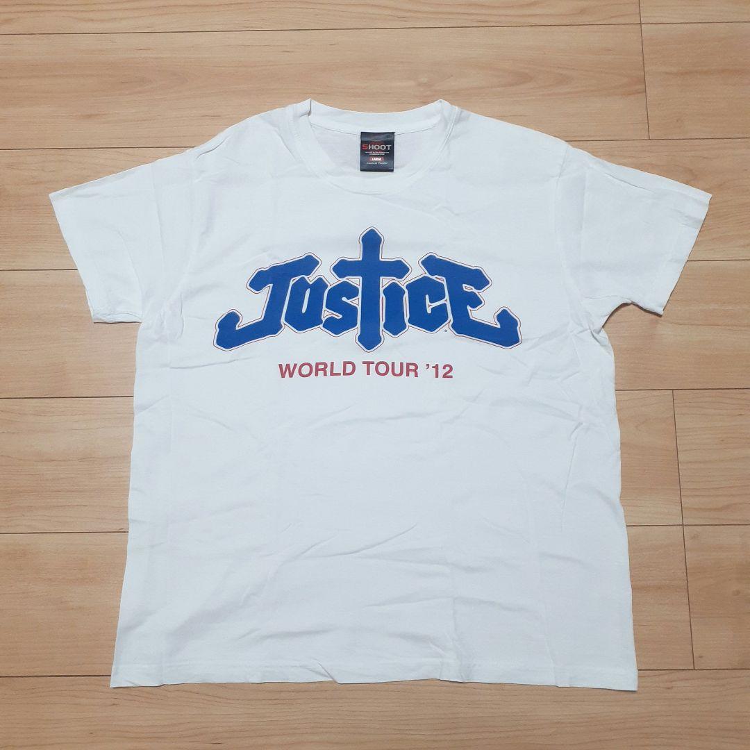 Justice WORLD TOUR '12 Tシャツ　ジャスティス