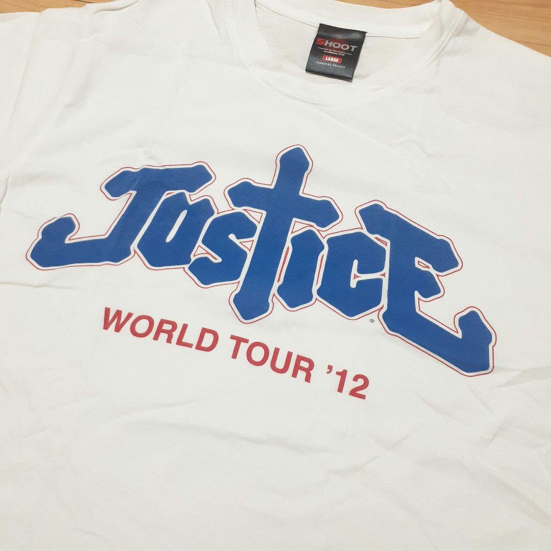 Justice WORLD TOUR '12 Tシャツ　ジャスティス