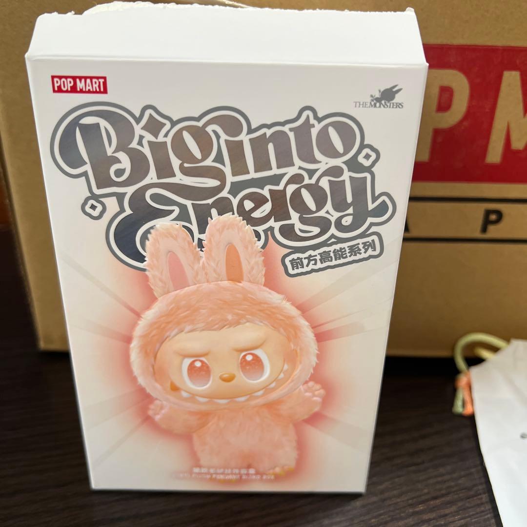 正規品 LABUBU ラブブBig into Energy シークレット グレー