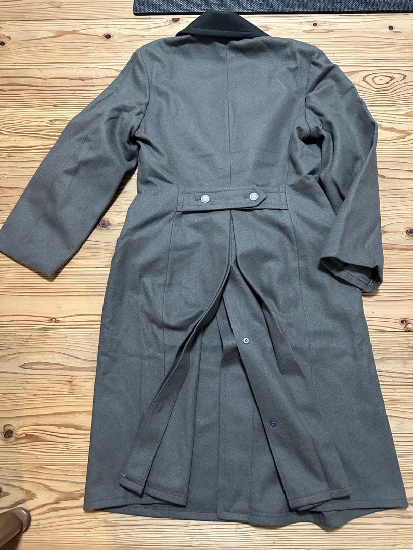 旧東ドイツ軍（国家人民軍）将校用コートトラウザーセットデッドストック1977製