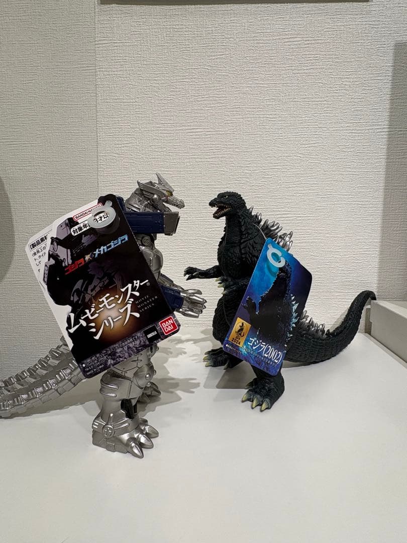 ムービーモンスターシリーズ ゴジラ（2002）＆メカゴジラ（2002）ver.2